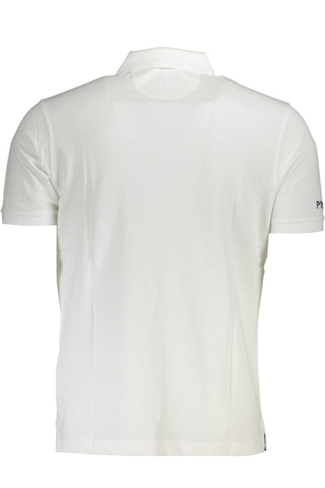 La Martina Mens Short Sleeve Polo White