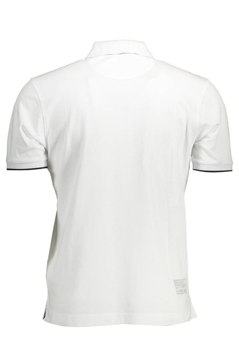 La Martina Mens White Short Sleeved Polo Shirt