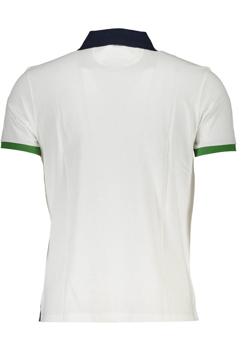 La Martina Mens Short Sleeve Polo White