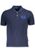 La Martina Mens Short Sleeve Polo Blue