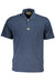 La Martina Mens Short Sleeved Polo Shirt Blue