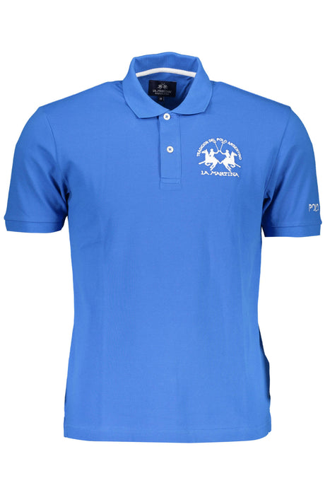 La Martina Polo Short Sleeve Man Blue