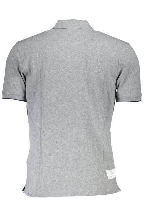 La Martina Mens Short Sleeve Polo Grey