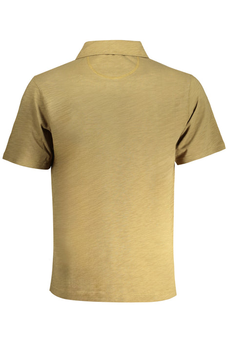 La Martina Mens Green Short-Sleeved Polo Shirt