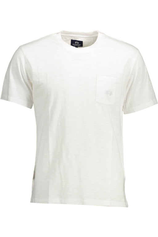La Martina Mens Short Sleeve T-Shirt White
