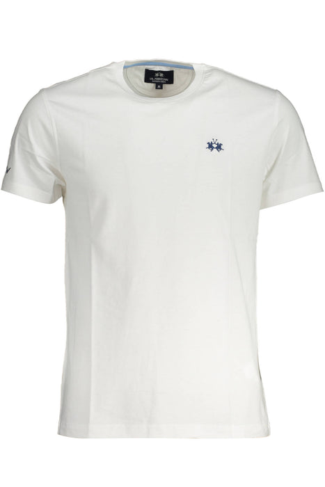 La Martina Mens Short Sleeve T-Shirt White