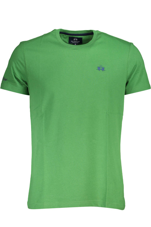 La Martina Mens Short Sleeve T-Shirt Green