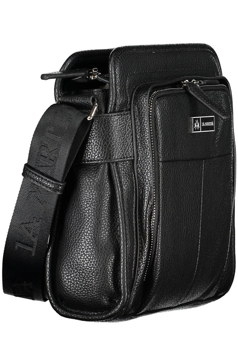 La Martina Black Man Shoulder Bag