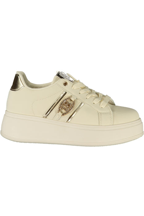 Laura Biagiotti Womens Beige Sports Shoes
