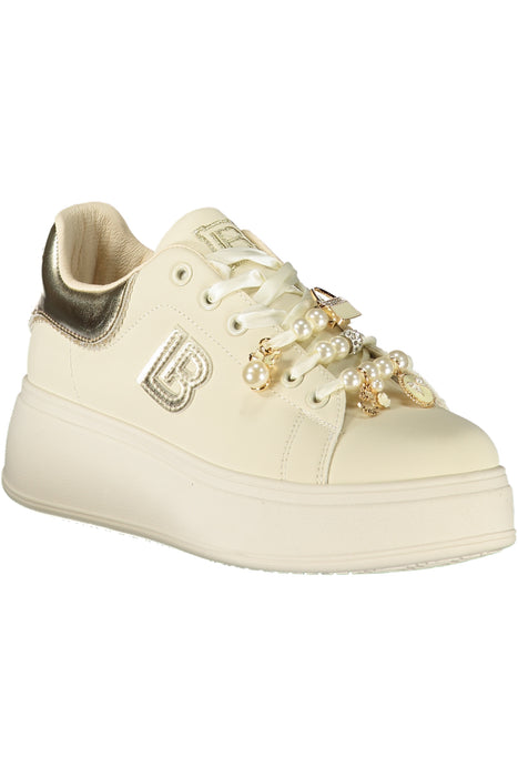 Laura Biagiotti Womens Beige Sports Shoes