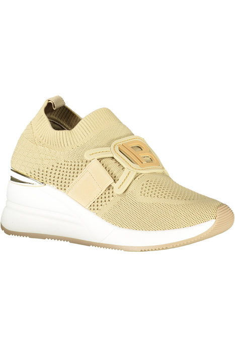 Laura Biagiotti Womens Beige Sports Shoes