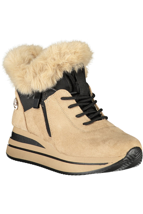 Laura Biagiotti Womens Beige Sports Shoes