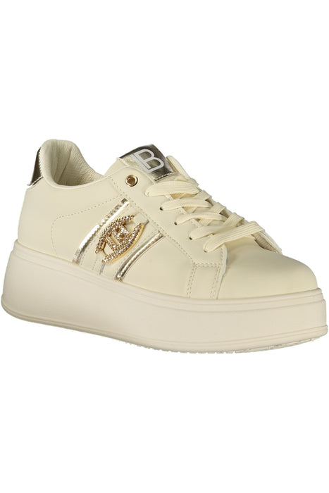 Laura Biagiotti Womens Beige Sports Shoes