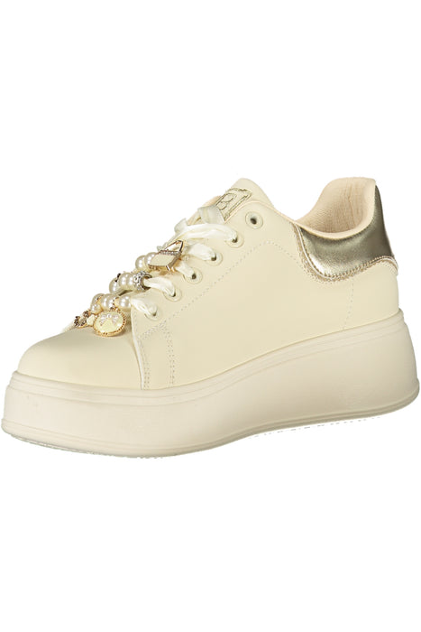 Laura Biagiotti Womens Beige Sports Shoes