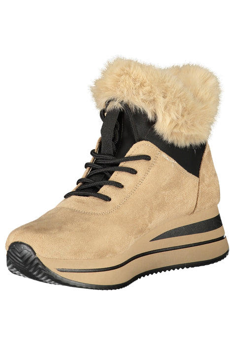 Laura Biagiotti Womens Beige Sports Shoes