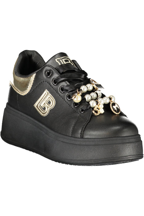 Laura Biagiotti Womens Black Sports Shoes