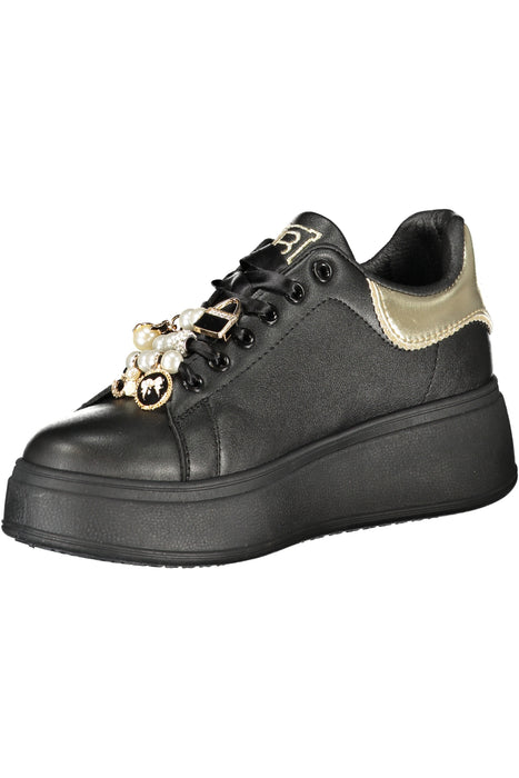 Laura Biagiotti Womens Black Sports Shoes