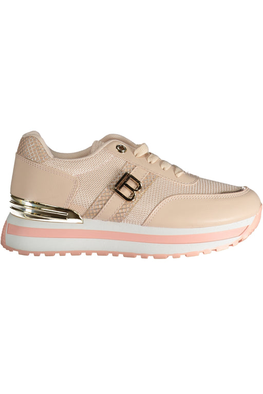 Laura Biagiotti Pink Womens Sports Shoes