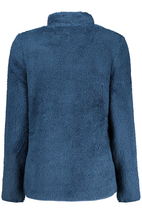 Laura Biagiotti Womens Blue Zip-Up Sweatshirt