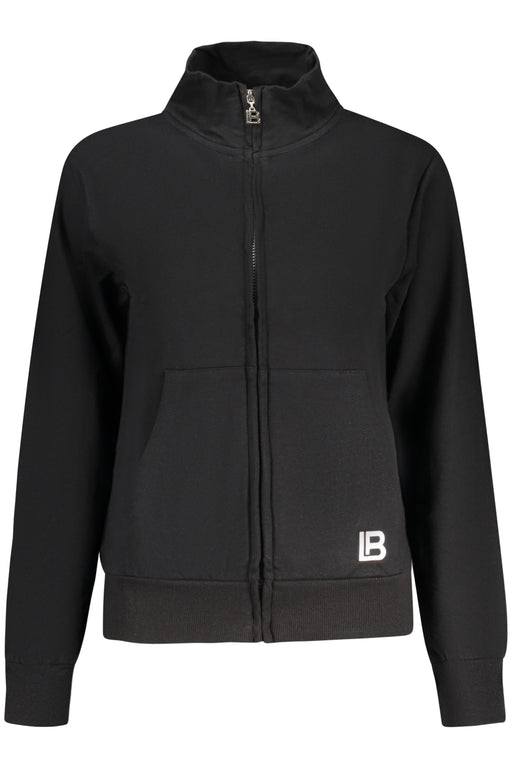 Laura Biagiotti Womens Black Zip-Up Sweatshirt