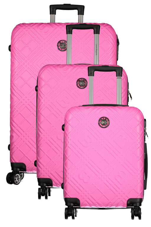 Laura Biagiotti Large Trolley Women Pink