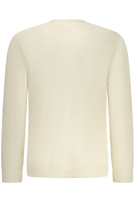 Lee Mens Zip-Up Sweatshirt Beige