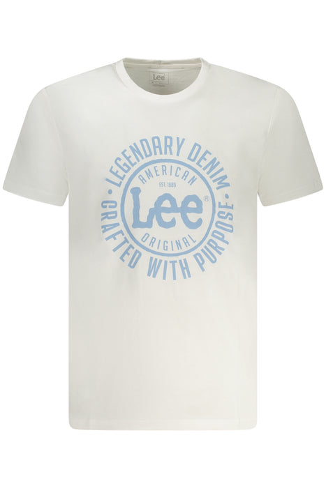 Lee Mens Short Sleeve T-Shirt White