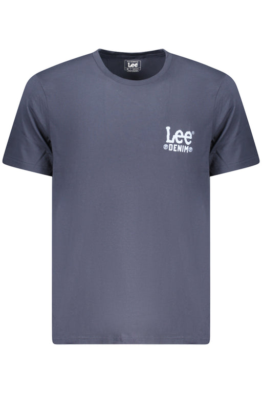 Lee Mens Short Sleeve T-Shirt Blue