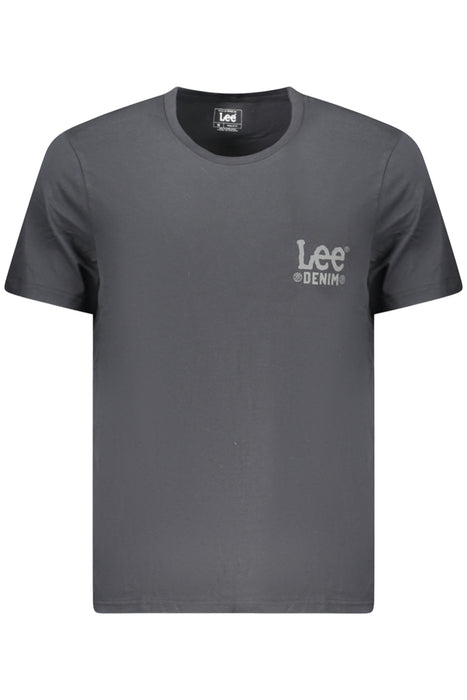 Lee Mens Short Sleeve T-Shirt Black