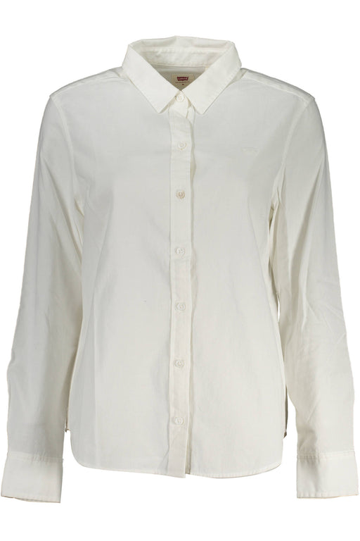 Levis Long Sleeve Shirt Women White