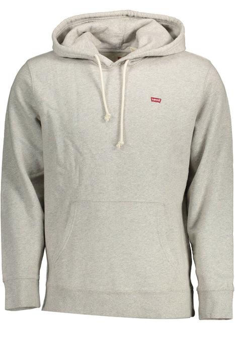 Levis Sweatshirt Without Zip Man Gray