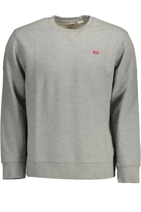 Levis Sweatshirt Without Zip Man Gray