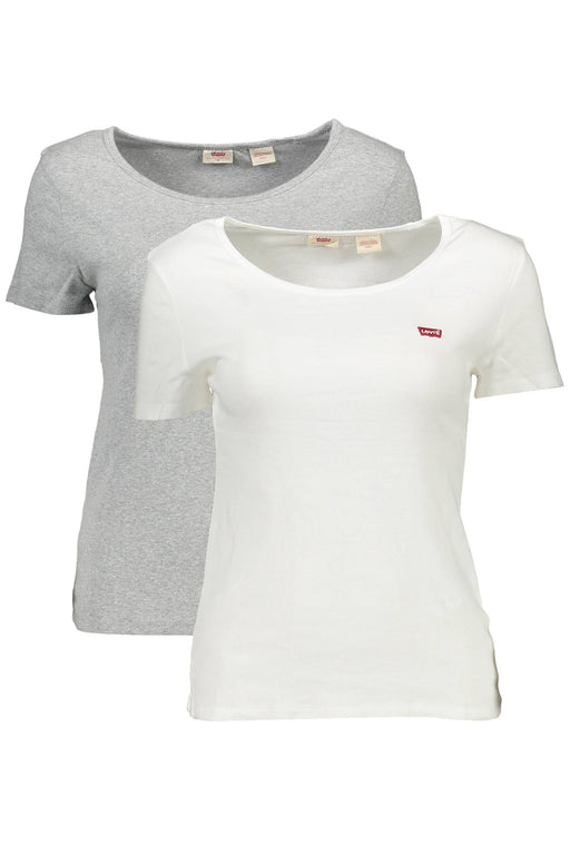 Levis Womens Short Sleeve T-Shirt Gray