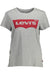 Levis Short Sleeve T-Shirt Women Grey