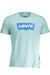 Levis Light Blue Man Short Sleeve T-Shirt