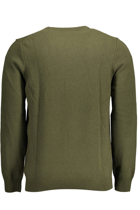 Lyle & Scott Mens Green Sweater