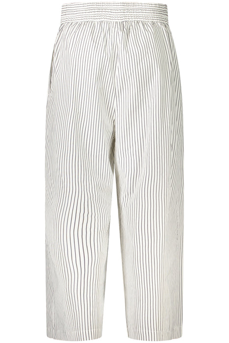 Maxmara Womens White Trousers
