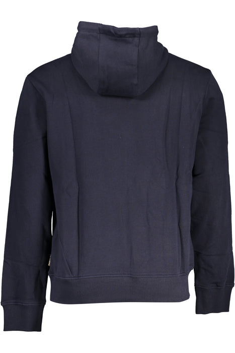 Napapijri Mens Blue Zip Sweatshirt