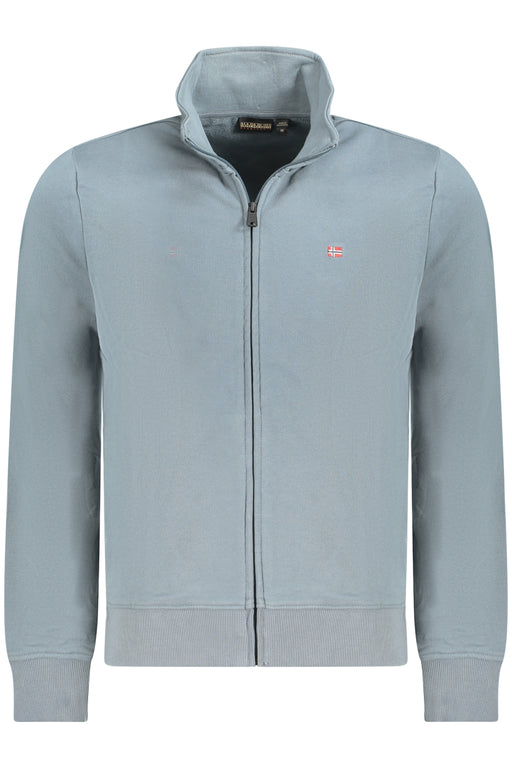 Napapijri Mens Zip-Up Sweatshirt Grey
