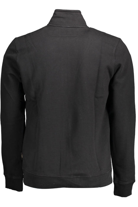 Napapijri Mens Zip-Up Sweatshirt Black
