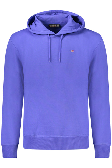 Napapijri Mens Zip-Up Sweatshirt, Blue