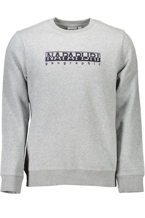 Napapijri Sweatshirt Without Zip Man Gray