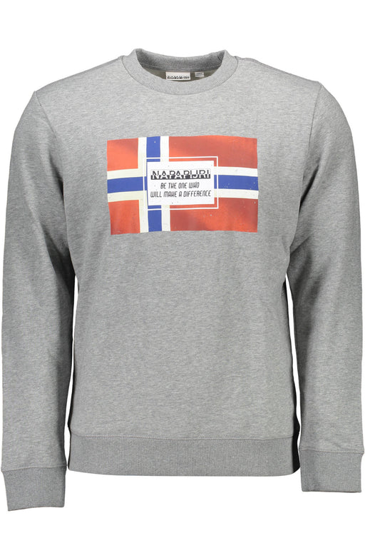 Napapijri Sweatshirt Without Zip Man Gray