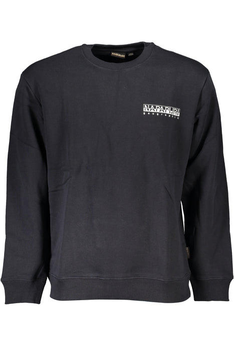 Napapijri Mens Black Zipless Sweatshirt