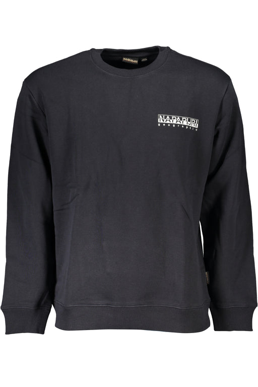 Napapijri Mens Black Zipless Sweatshirt