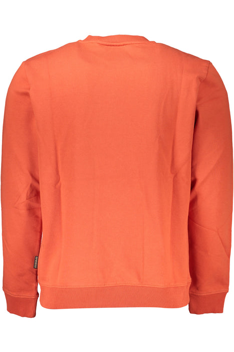 Napapijri Mens Red Zip-Out Sweatshirt