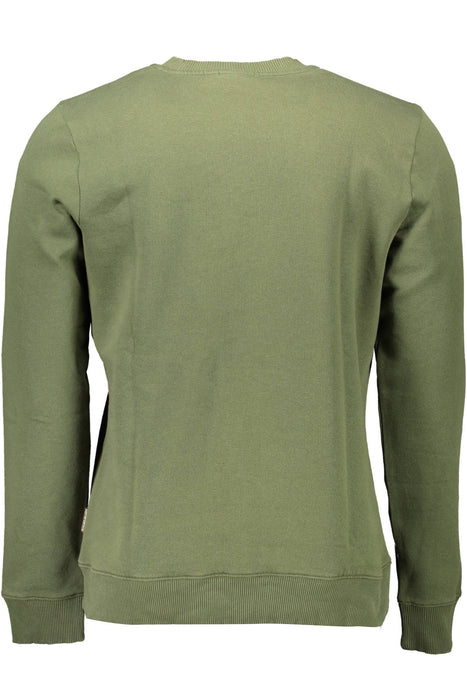 Napapijri Green Mens Zipless Sweatshirt