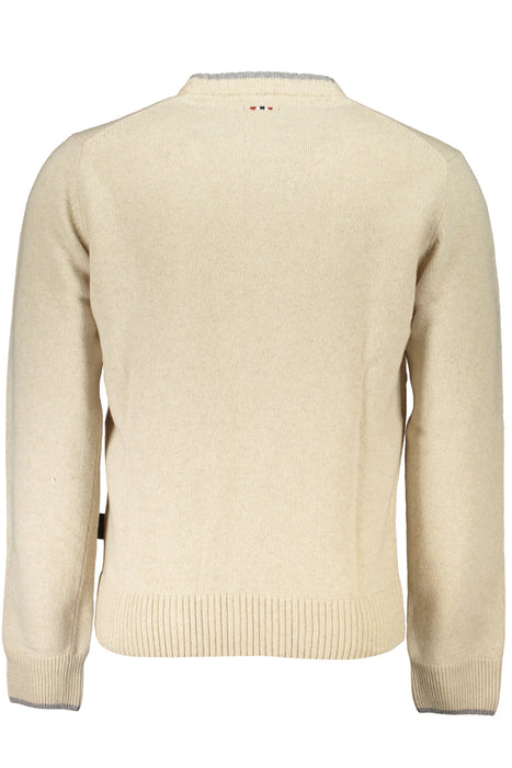 Napapijri Mens Beige Sweater