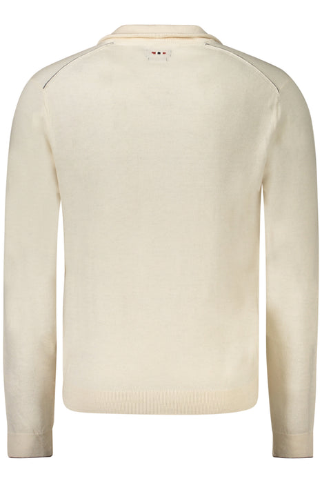 Napapijri Mens White Sweater