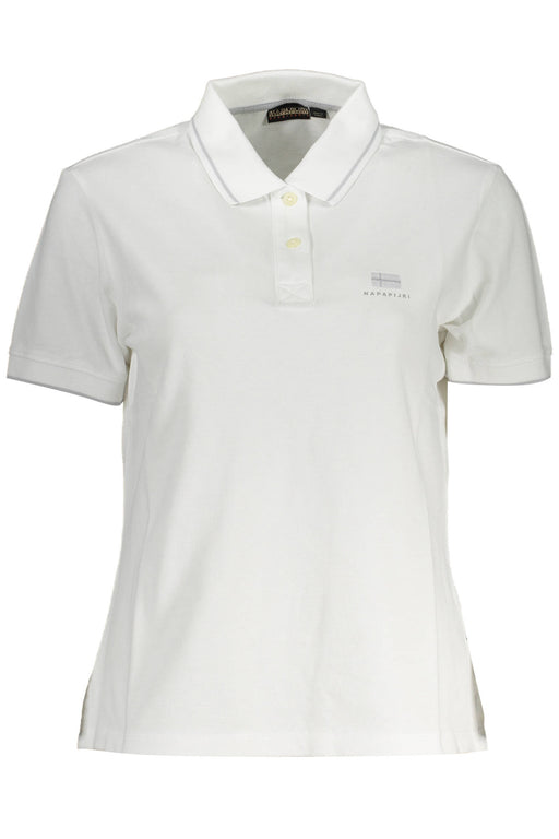 Napapijri Polo Short Sleeve Women White